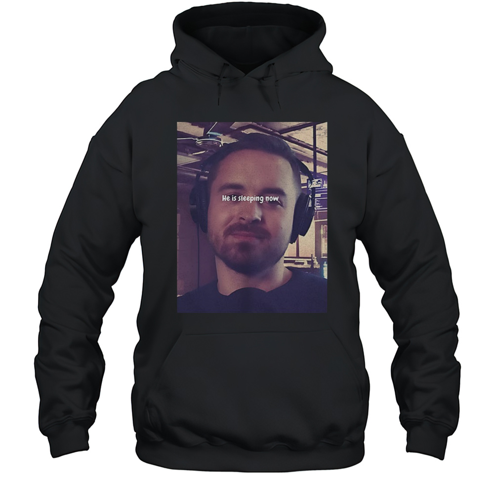 Coffeezilla He Is Sleeping Now Shirt Unisex Hoodie