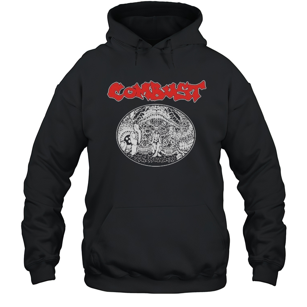 Combust March 29 2025 Brooklyn New York Show T-shirt Unisex Hoodie