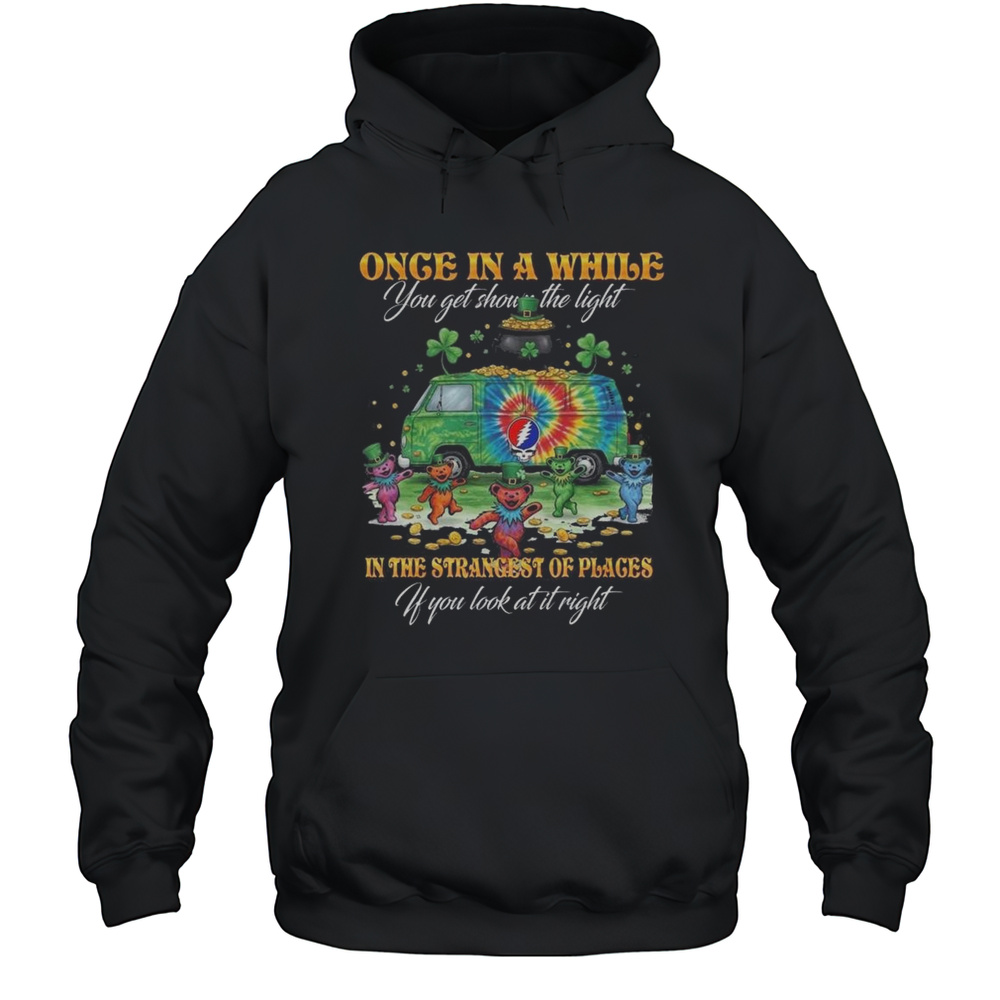 Grateful Dead Scarlet Begonias Once In A While St. Patricks Day Shirt Unisex Hoodie