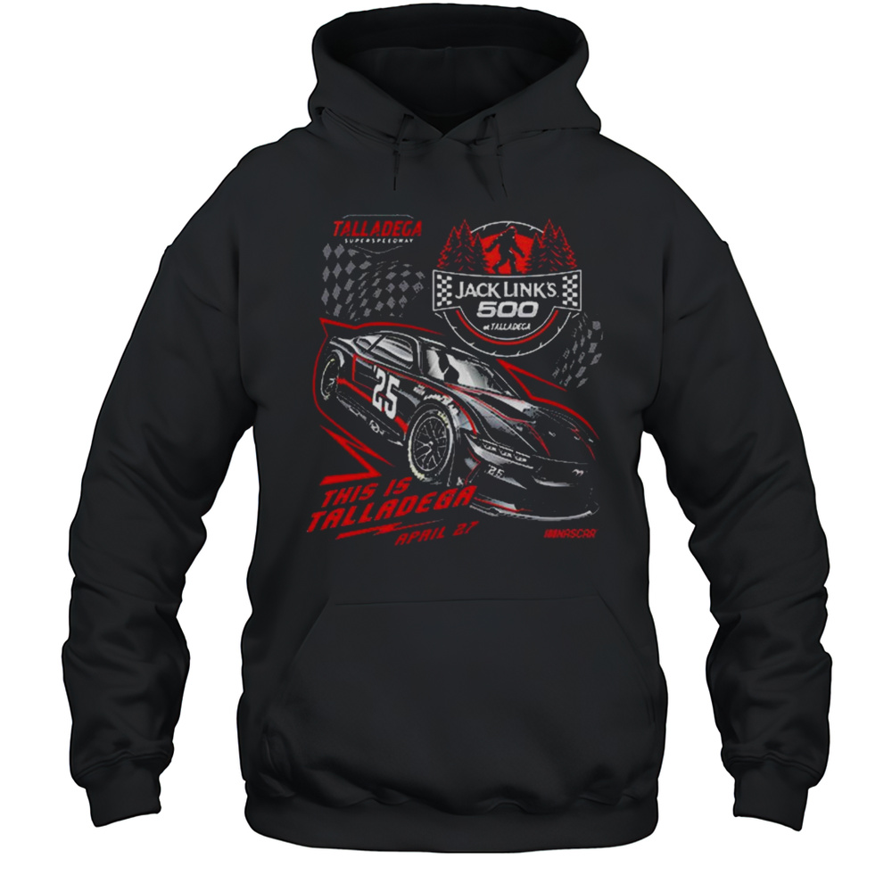 Jack Links 500 Talladega Super Speedway Ghost Car This Is Talladega April 27 2025 Vintage T-shirt Unisex Hoodie