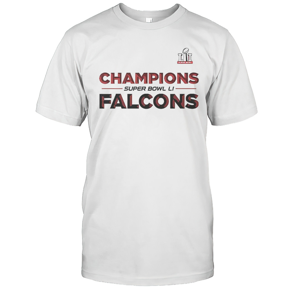 Jordon Hudson Wearing Atlanta Falcons Super Bowl Li Champions Shirt