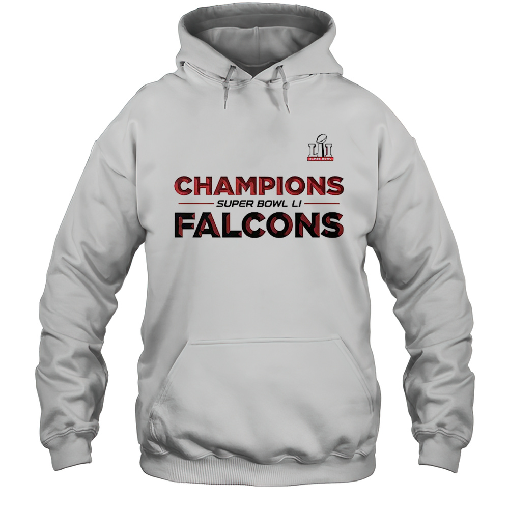 Jordon Hudson Wearing Atlanta Falcons Super Bowl Li Champions Shirt Unisex Hoodie