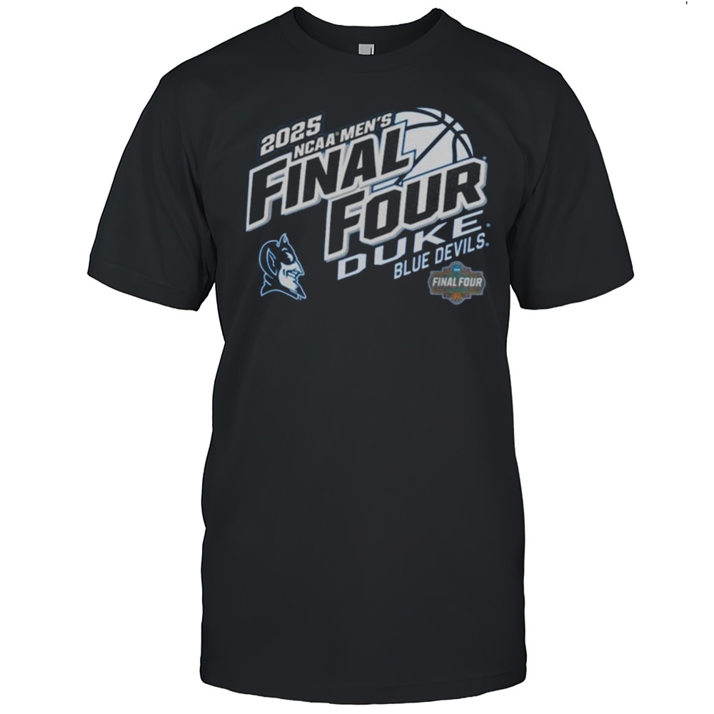 March Madness Final Four Duke Blue Devils NCAA Mens Basketball Tournament 2025 Logo T-shirt