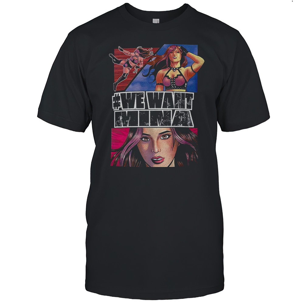 Mina Shirakawa We Want Mina Shirt