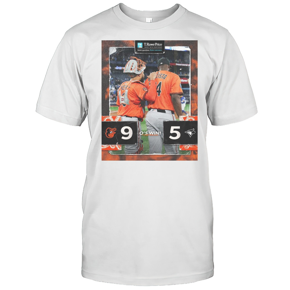 MLB Opening Series Baltimore Orioles Win 9-5 Toronto Blue Jays Final Score March 29 2025 T-shirt MLB Opening Series Baltimore Orioles Win 9-5 Toronto Blue Jays Final Score March 29 2025 T-shirt