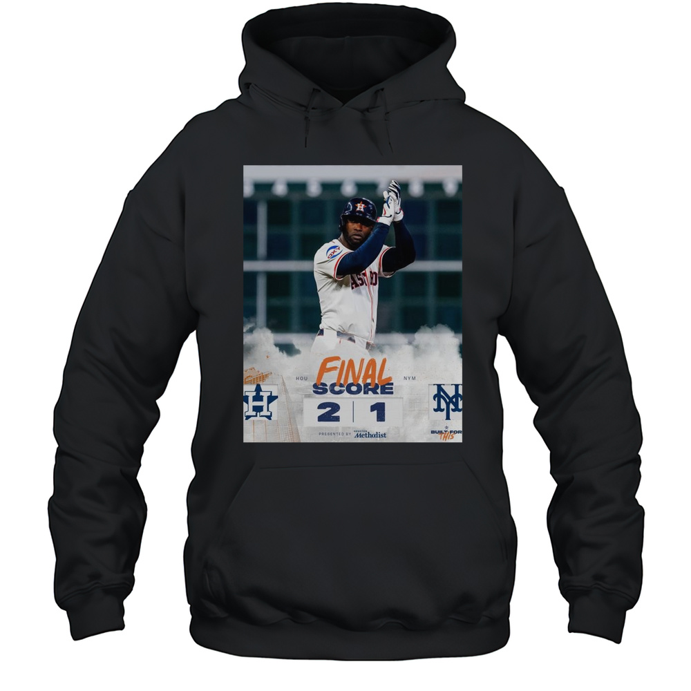 MLB Opening Series Houston Astros Win 2-1 New York Mets Giants Final Score March 29 2025 T-shirt Unisex Hoodie