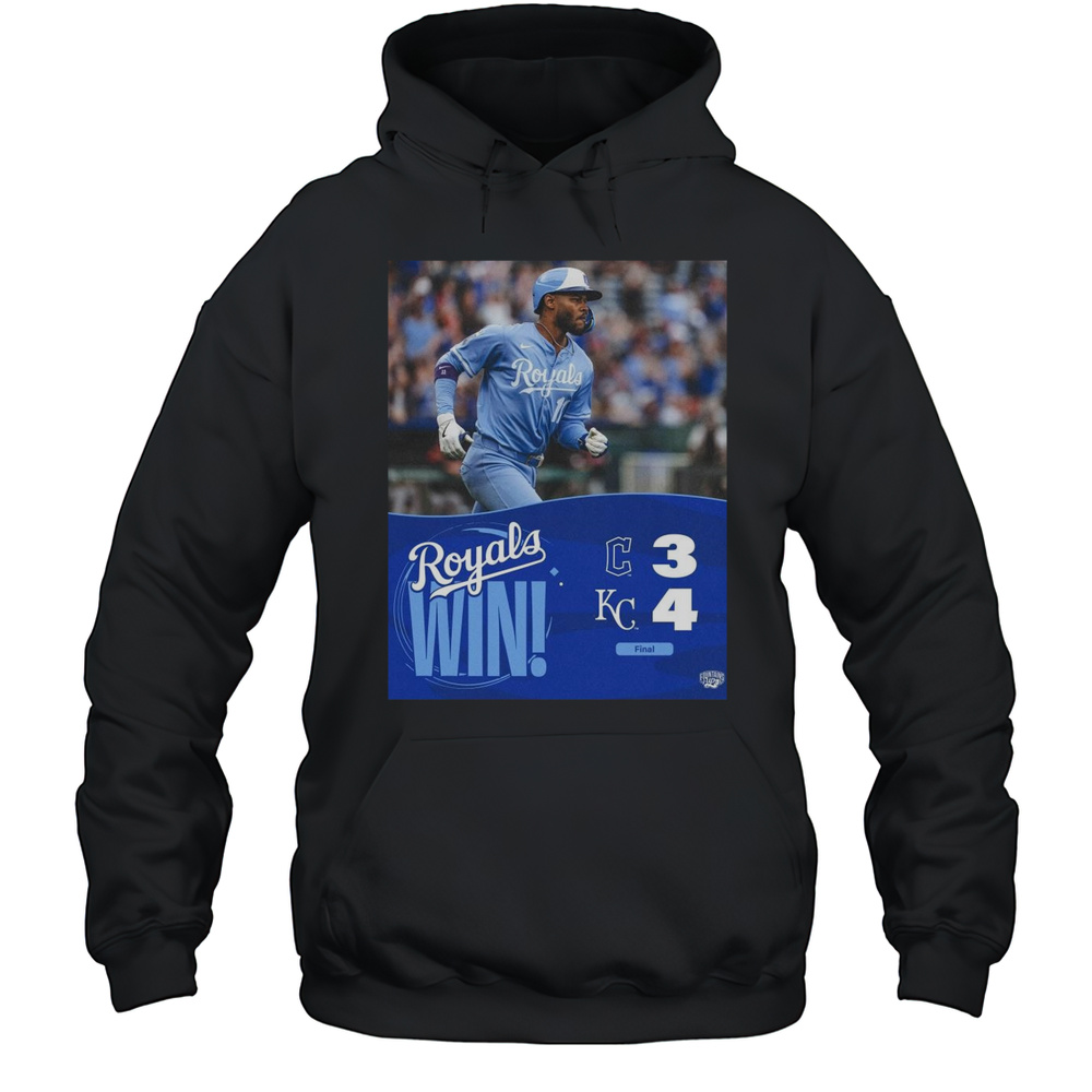 MLB Opening Series Kansas City Royals Win 4-3 Cleveland Guardians Final Score March 29 2025 T-shirt Unisex Hoodie
