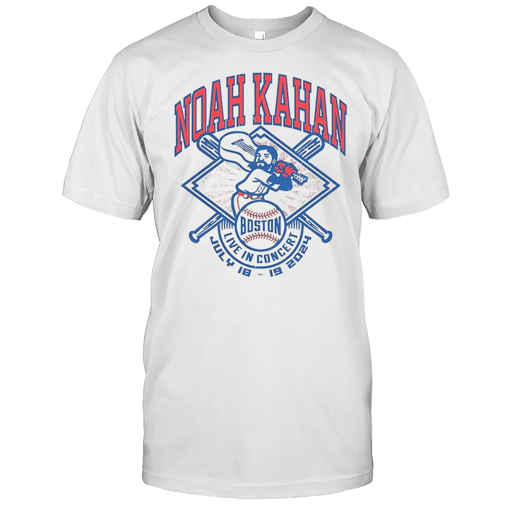 Noah Kahan Fenway Park Boston MA July 18  19 2024 Shirt