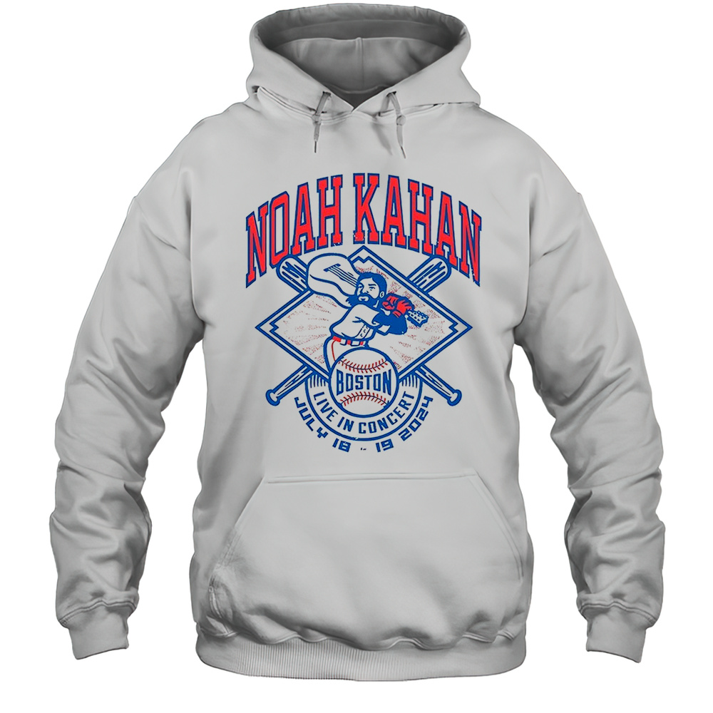 Noah Kahan Fenway Park Boston MA July 18  19 2024 Shirt Unisex Hoodie