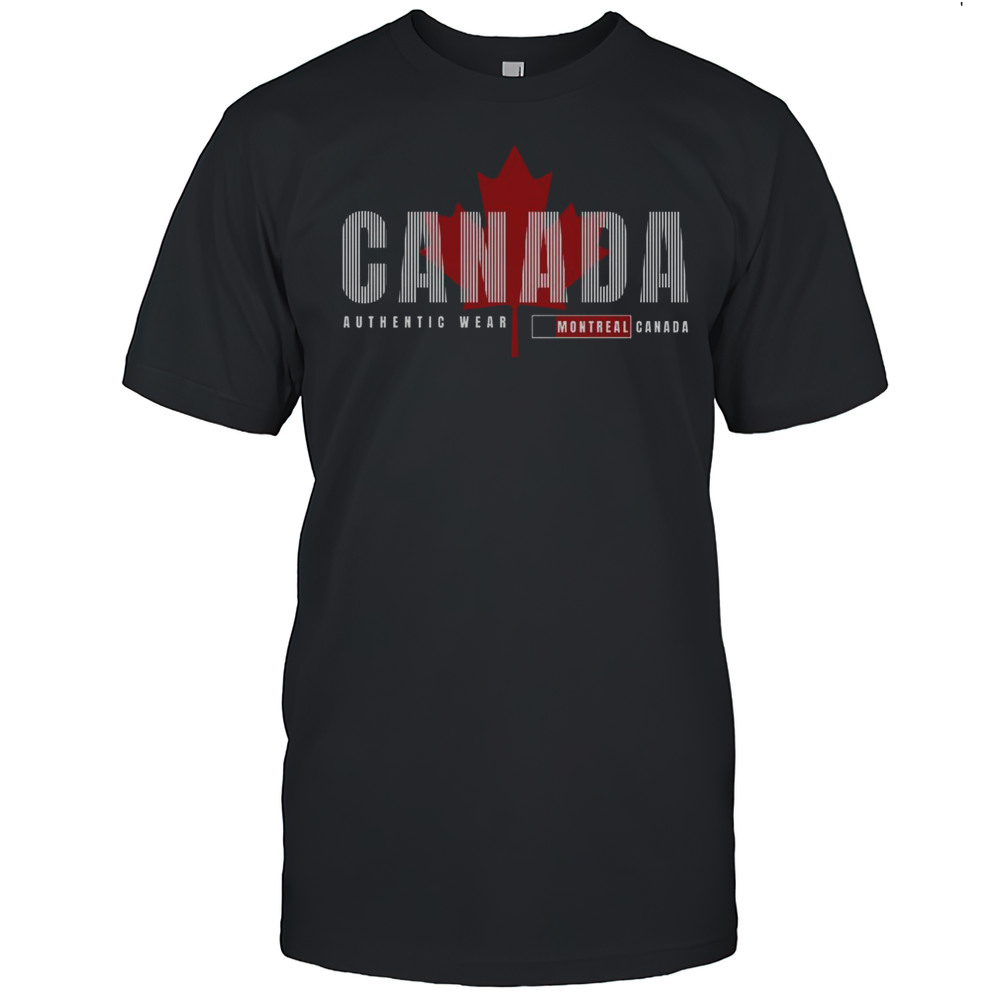 Official Canada Montreal Authentic Wear T-Shirt