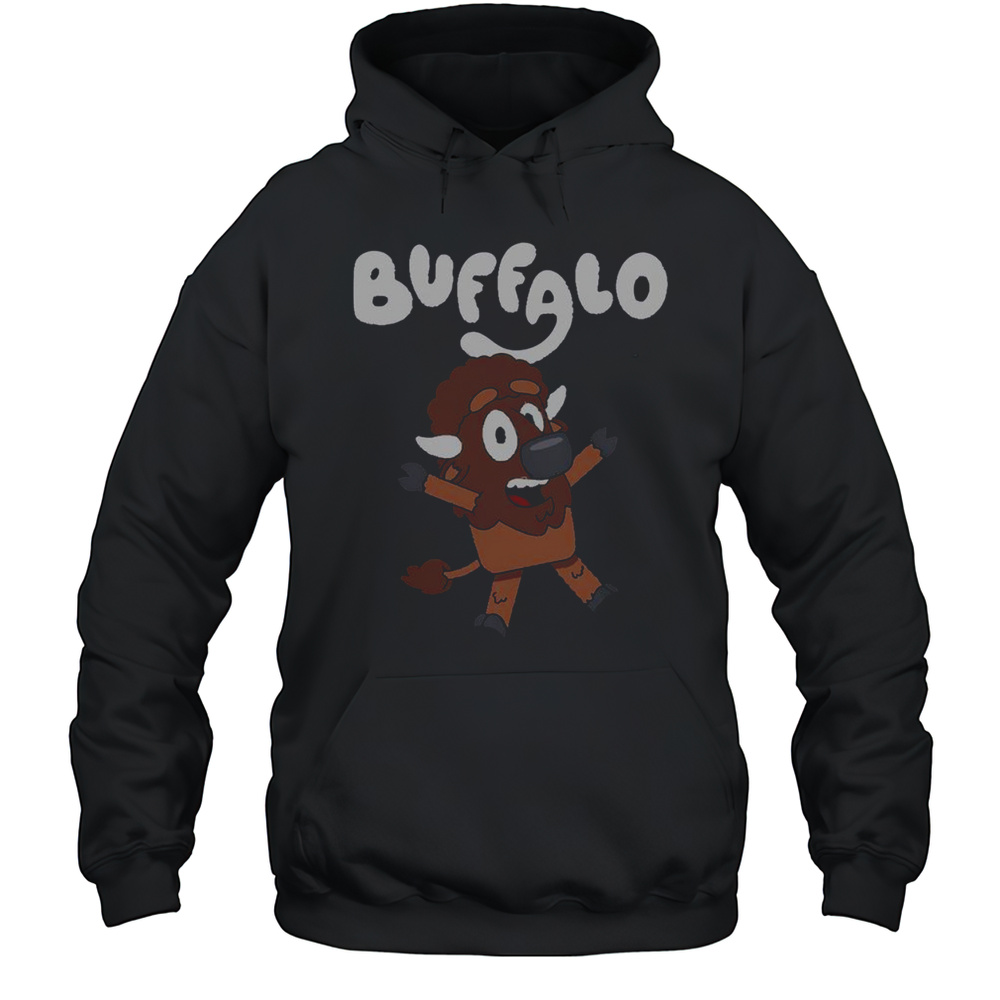 Premium The Buffaloey Cartoon T-Shirt Unisex Hoodie