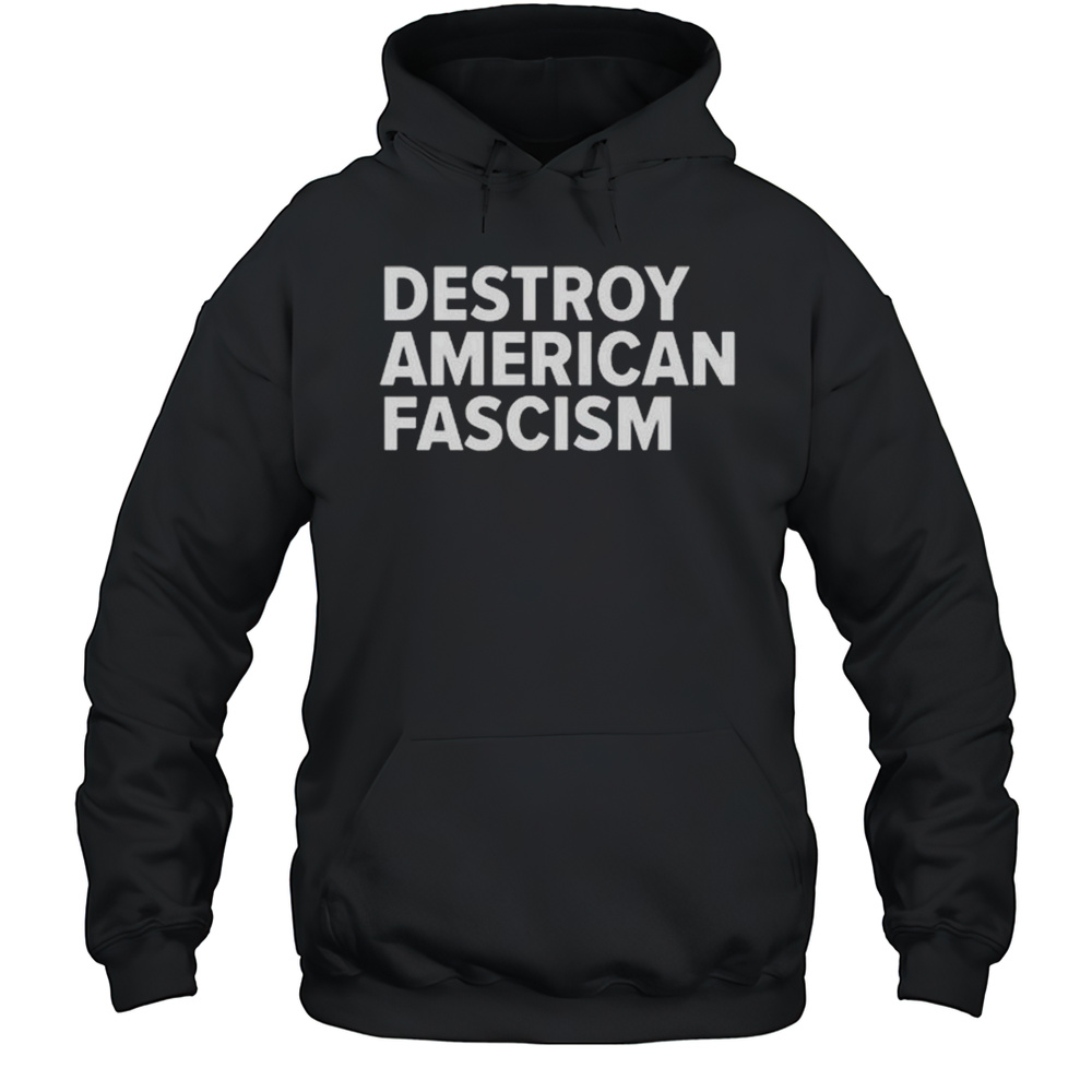 Tom Morello Destroy American Fascism Shirt Unisex Hoodie