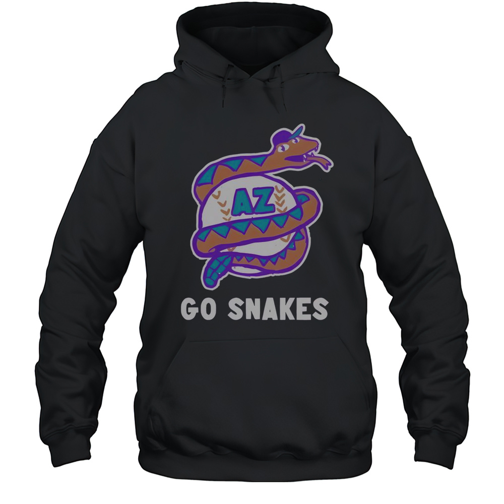 Top Go Snake Arizona Diamondbacks T-Shirt Unisex Hoodie