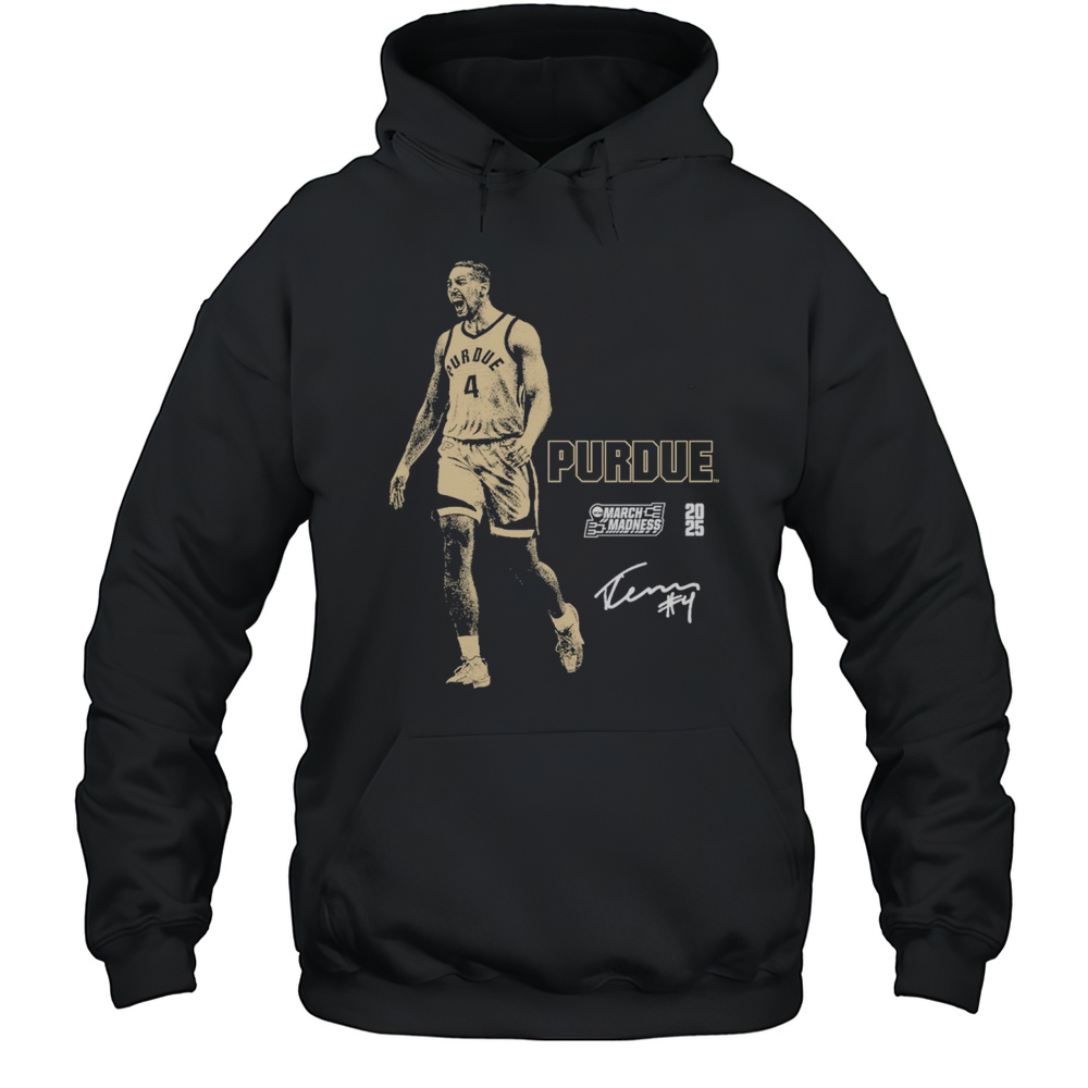 Trey Kaufman-Renn Baller Purdue Boilermakers Basketball NCAA March Madness 2025 Signature T-shirt Unisex Hoodie