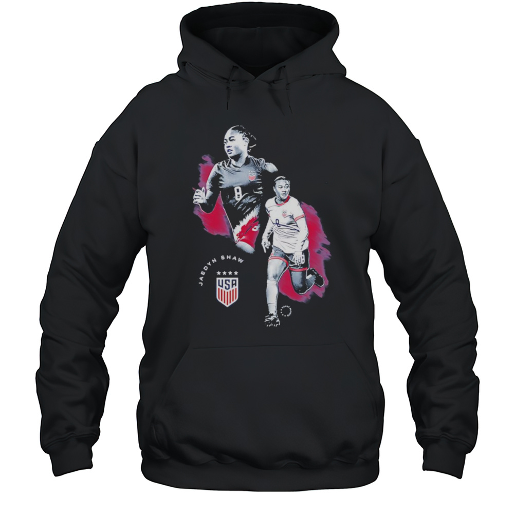 USWNT Jaedyn Shaw Graphic Shirt Unisex Hoodie