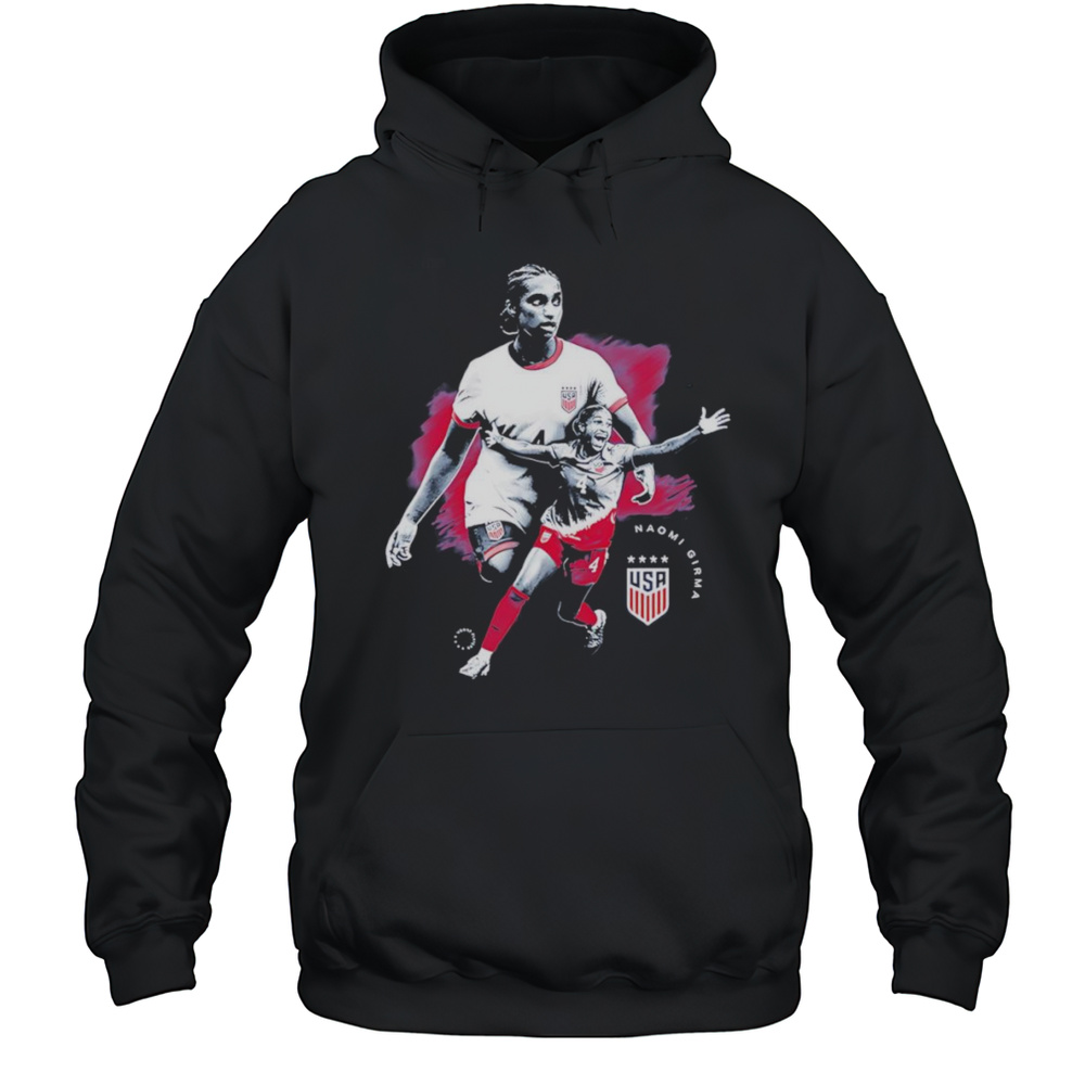 USWNT Naomi Girma Graphic Shirt Unisex Hoodie