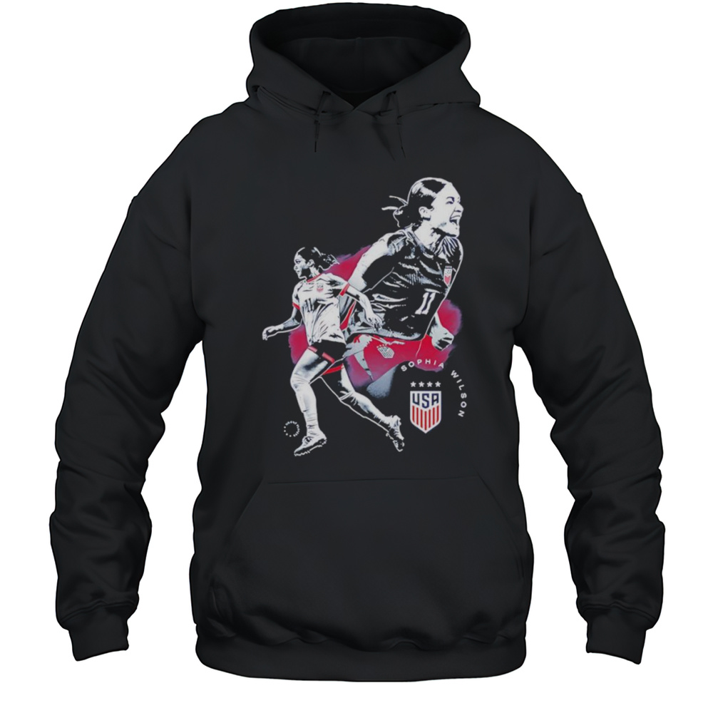 USWNT Sophia Wilson Graphic Shirt Unisex Hoodie