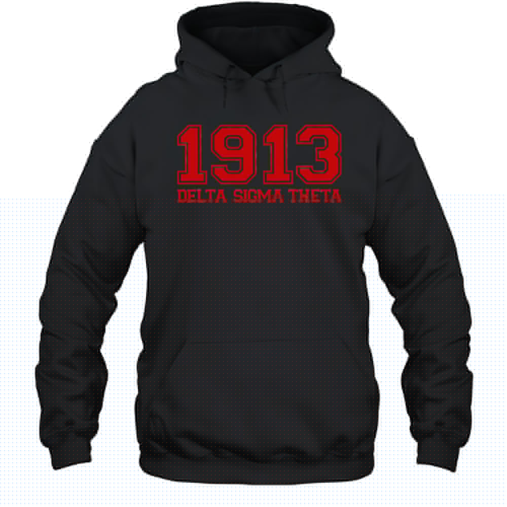 1913 Delta Sigma Theta Shirt Unisex Hoodie