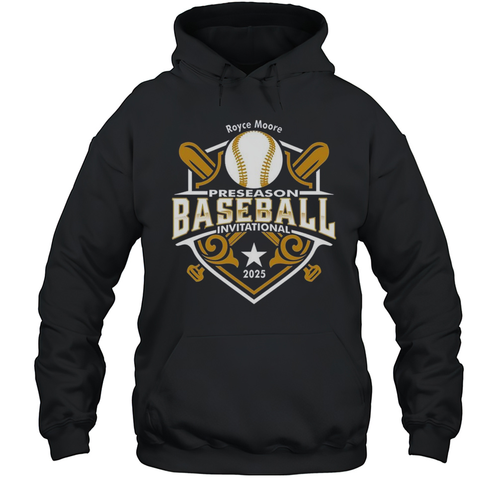 2025 Dover Royce Moore Preseason Baseball Invitational Dover AR Shirt Unisex Hoodie