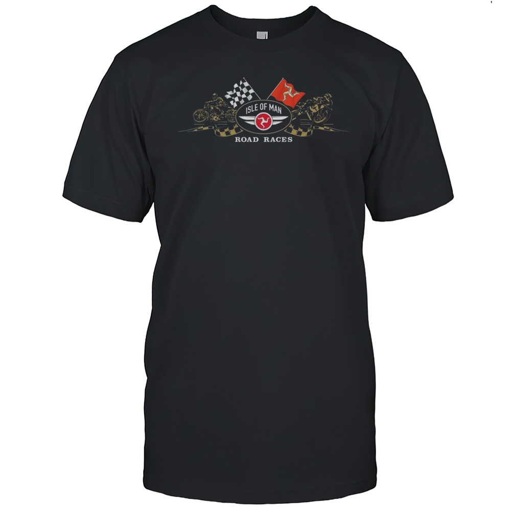 2025 Gold Bike ISLE Of Man Road Races Shirt