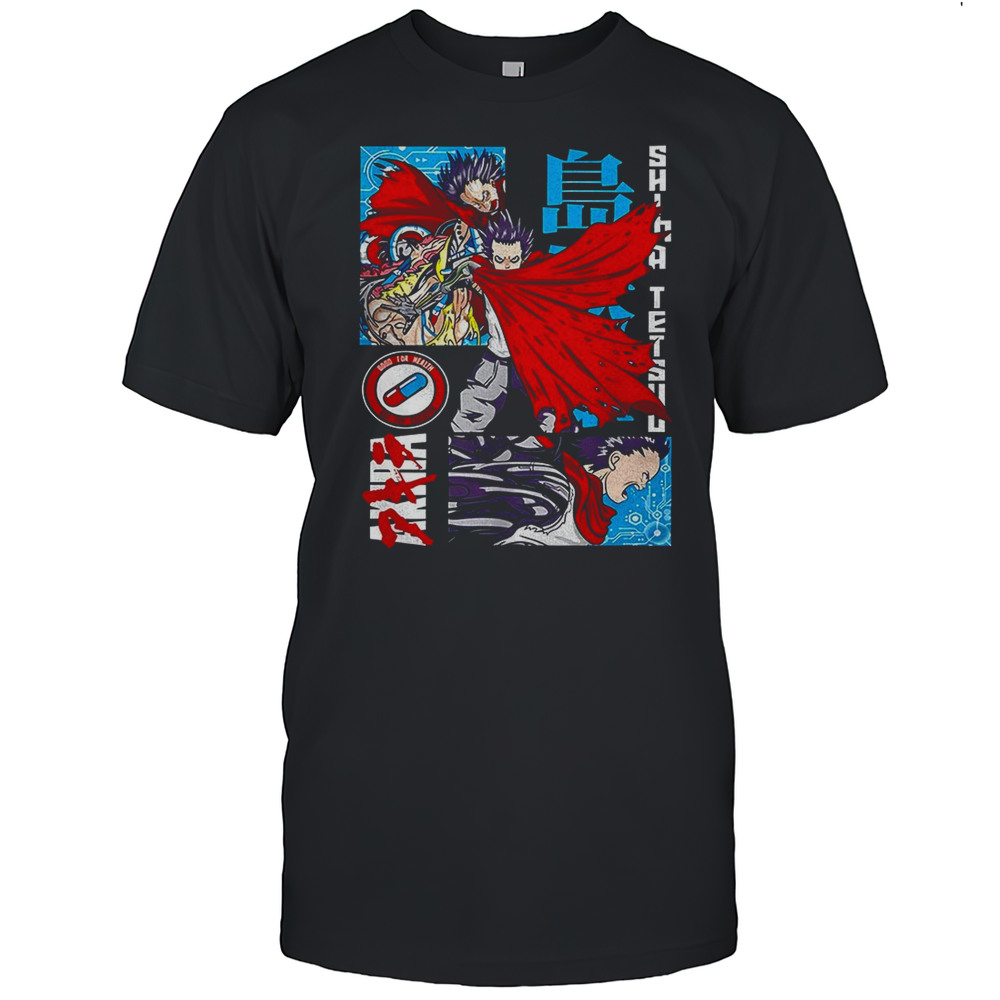 Akira Shima Tetsuo Blue Pill Tetsuo Shirt