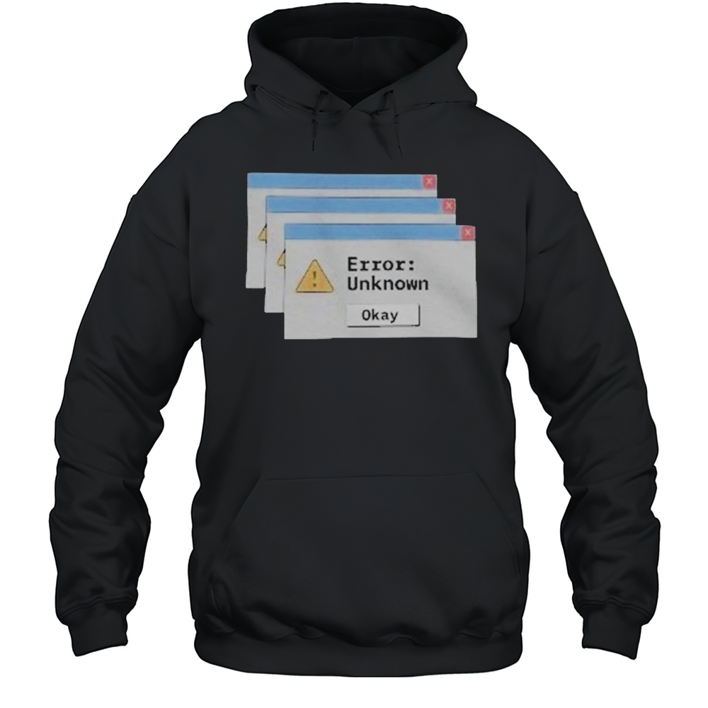 Alberta Tech Error Unknown T-shirt Unisex Hoodie