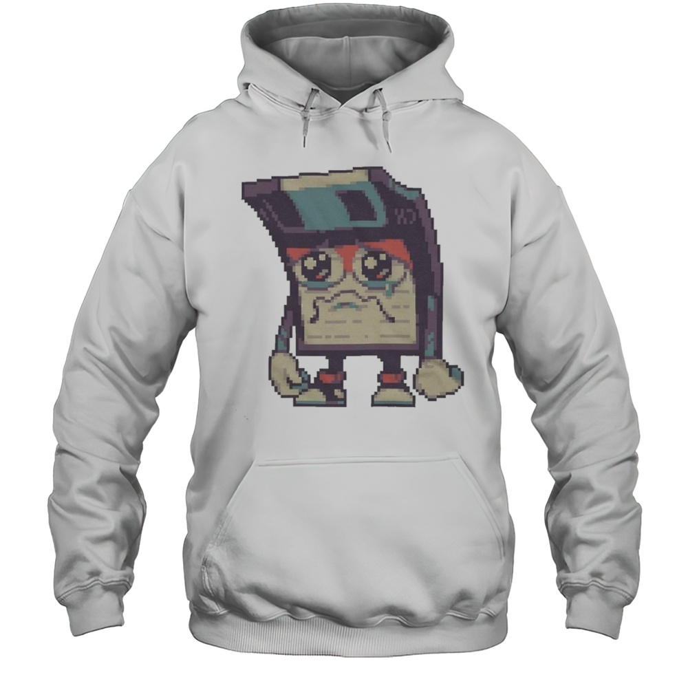 Alberta Tech Sad Floppy Disk T-shirt Unisex Hoodie