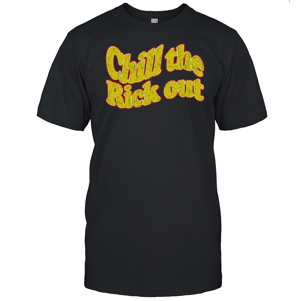 Angela Belcamino Wearing Chill The Rick Out Shirt