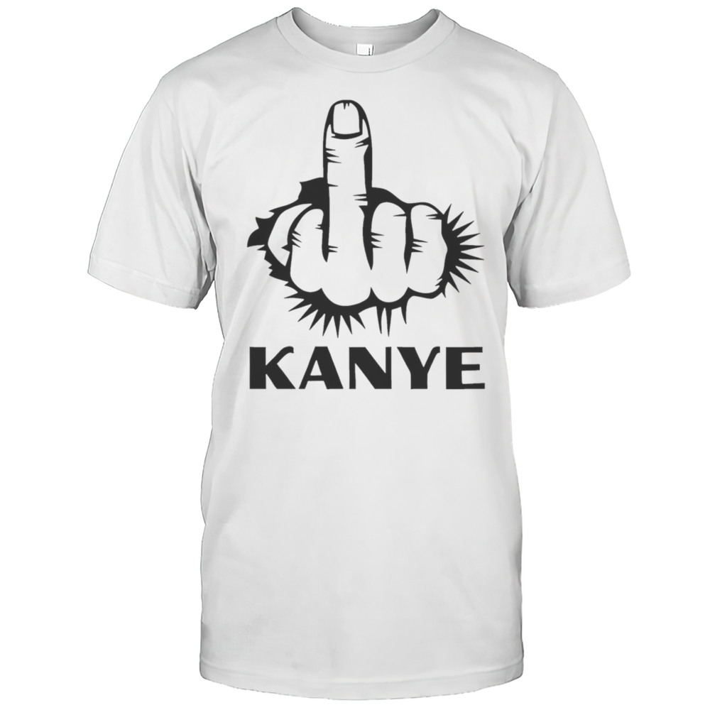 Anti Kanye West Middle Finger Shirt