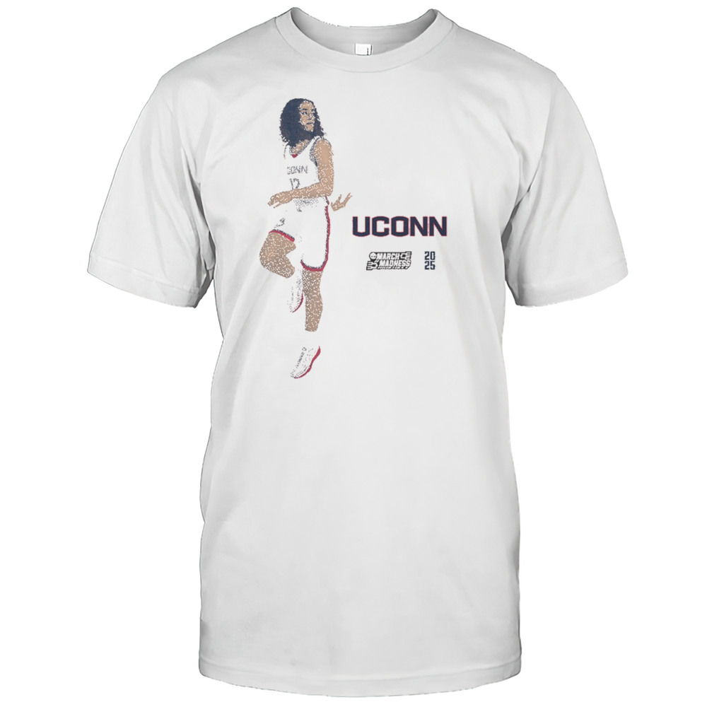 Ashlynn Shade Portrait Sport Uconn Huskies Basketball 2025 NCAA March Madness T-shirt