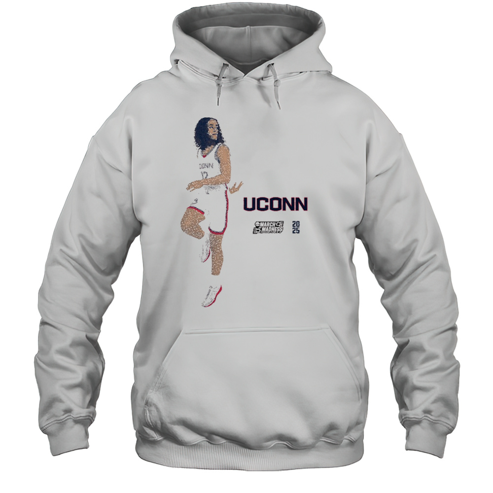 Ashlynn Shade Portrait Sport Uconn Huskies Basketball 2025 NCAA March Madness T-shirt Unisex Hoodie