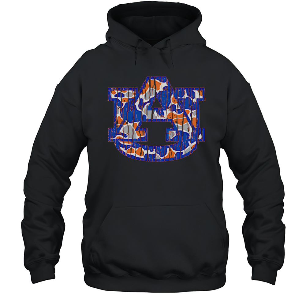 Auburn Camo Logo Shirt Unisex Hoodie