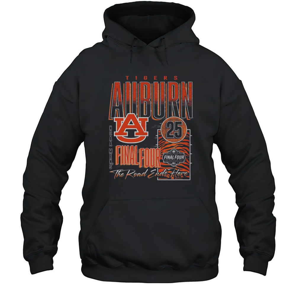 Auburn Final Four Road Ends Here Shirt Unisex Hoodie