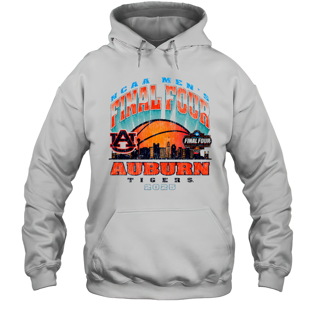 Auburn Final Four Throwback Mode 2025 Shirt Unisex Hoodie