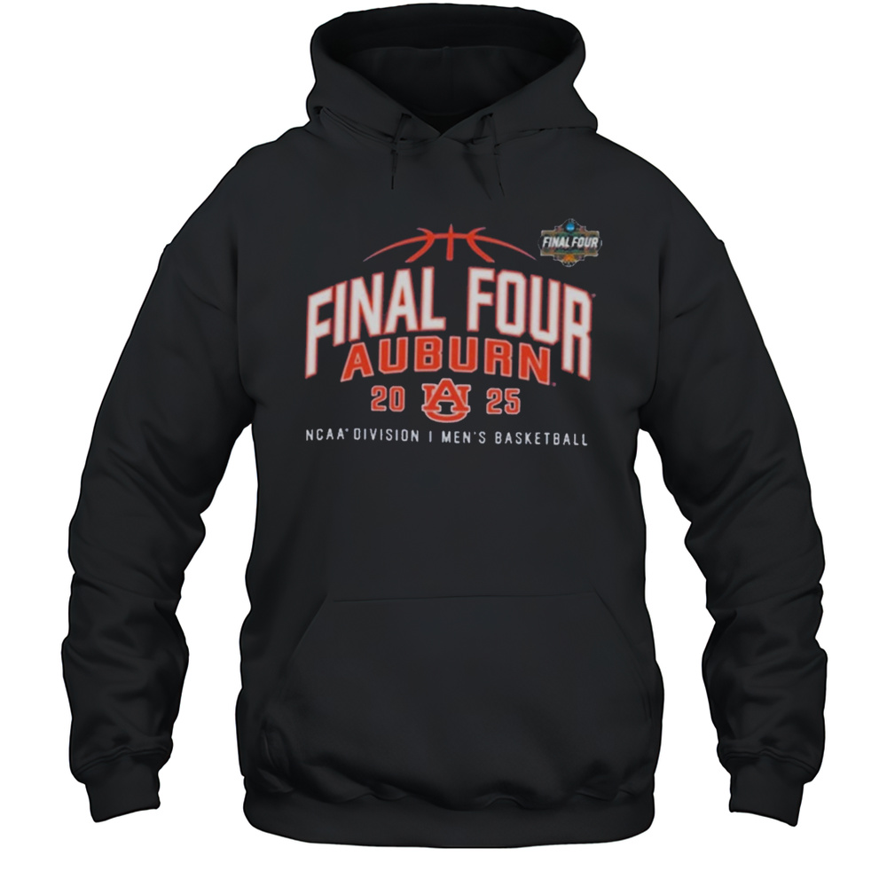 Auburn Tigers Basketball 2025 Final Four Bound NCAA Division I Mens Basketball Champions T-shirt Unisex Hoodie