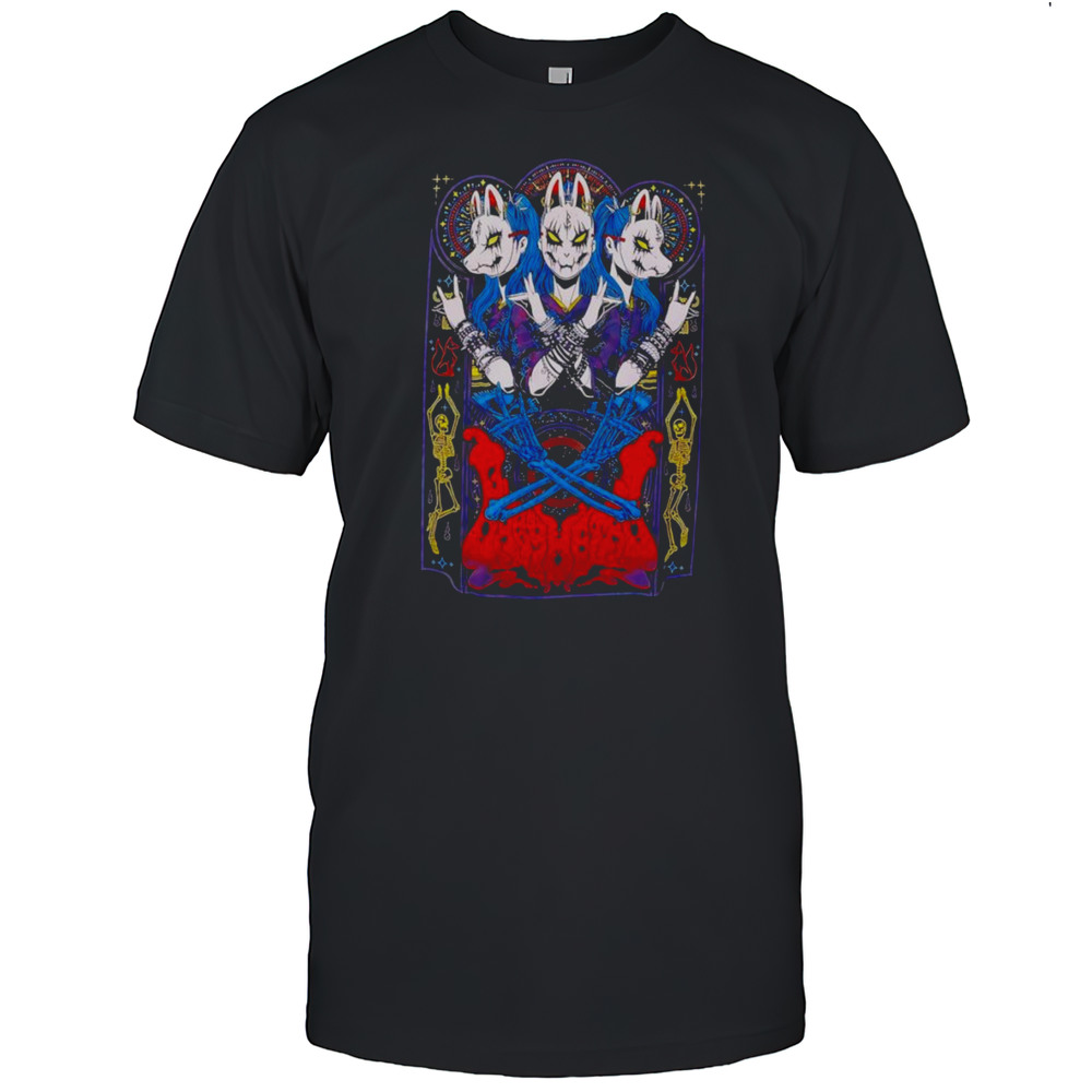 Babymetal Fox Mask Devil Horns Shirt