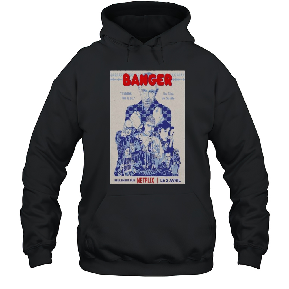 Banger Seulement Sur April 2 2025 Poster Netflix At Vestax Gratitude Shirt Unisex Hoodie