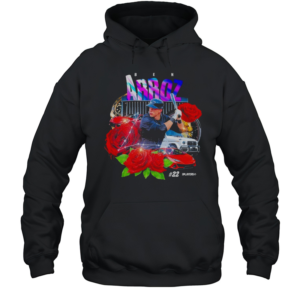 Ben Arroz Es El Alfa 22 New York Yankees Roses T-shirt Unisex Hoodie