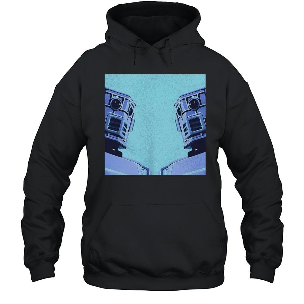 Blue Robot Classic Shirt Unisex Hoodie