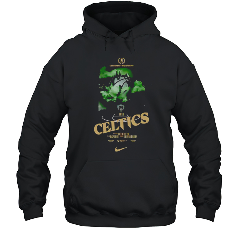 Boston Celtics Courtside Shirt Unisex Hoodie