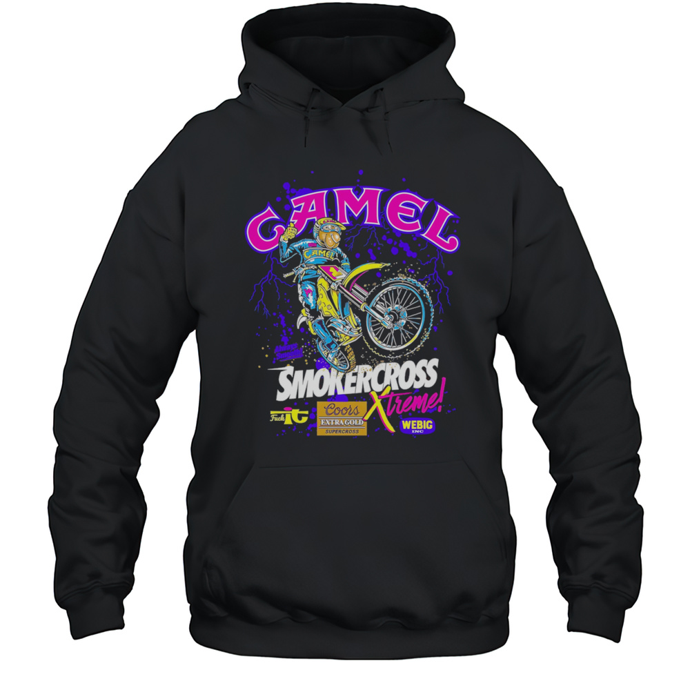 Camel Smokercross Xtreme Webig Lightning Shirt Unisex Hoodie