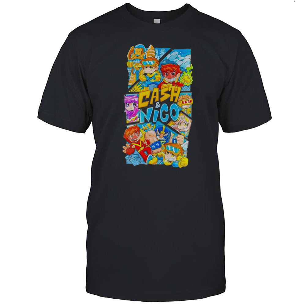 Cash And Nico Super Heroes T-shirt