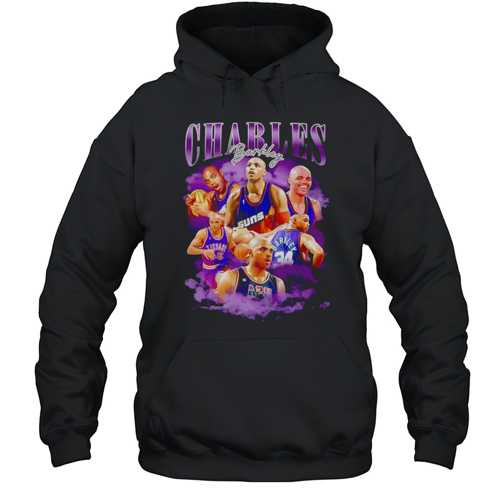 Charles Barkley Philadelphia 76ers Basketball Bootleg Shirt Unisex Hoodie