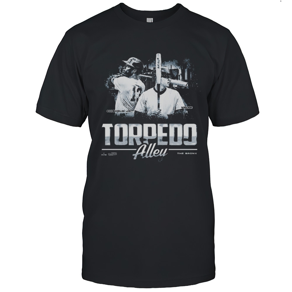 Chisholm Jr. And Volpe Torpedo Alley The Bronx New York Yankees MLB Baseball T-shirt