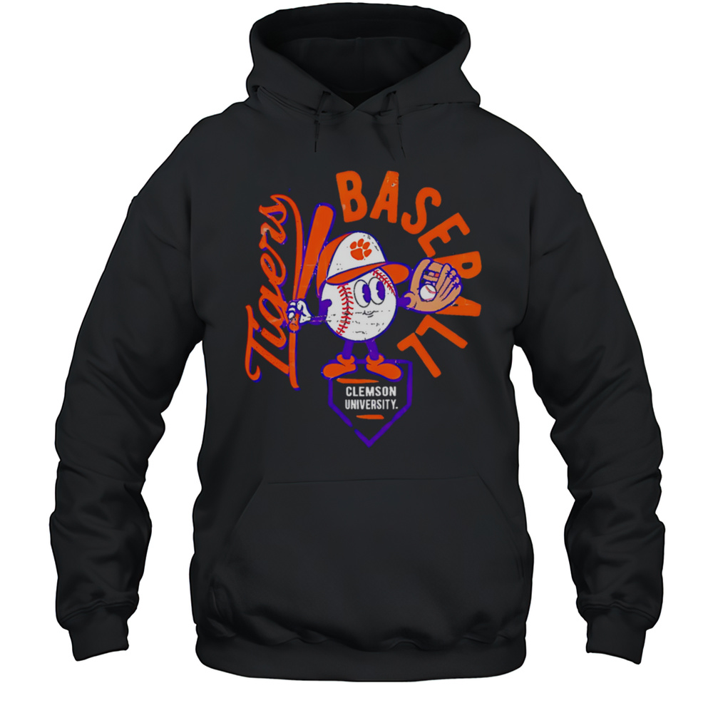 Clemson Youth Comfort Colors Bay Shirt Unisex Hoodie