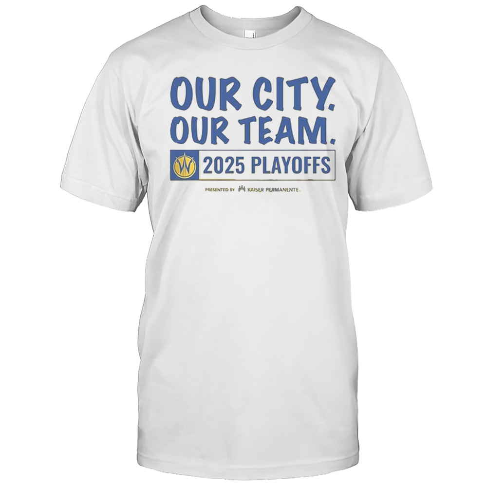 Cruz Warriors Our City Our Team 2025 Playoffs Shirt