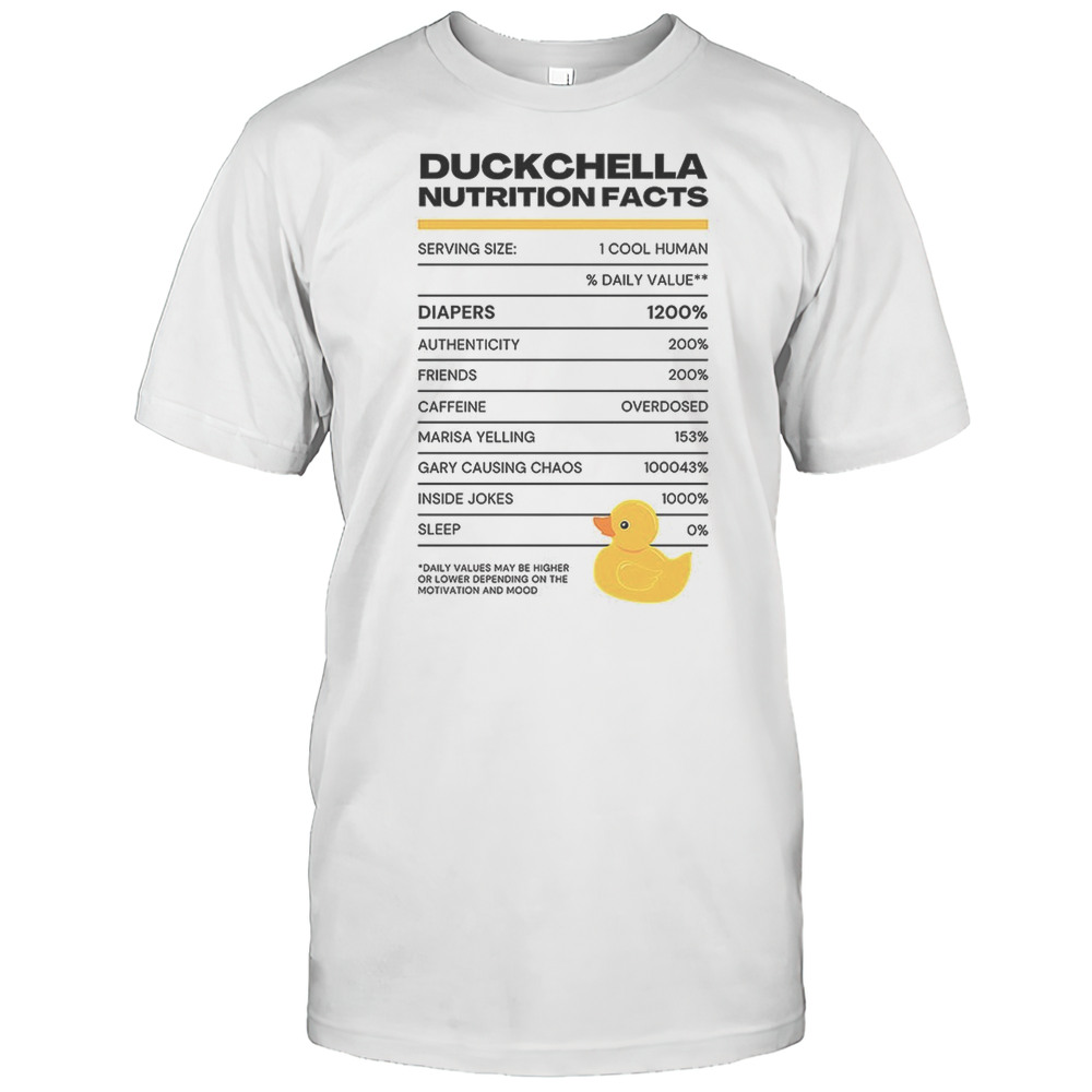 Duckie Label Facts Shirt