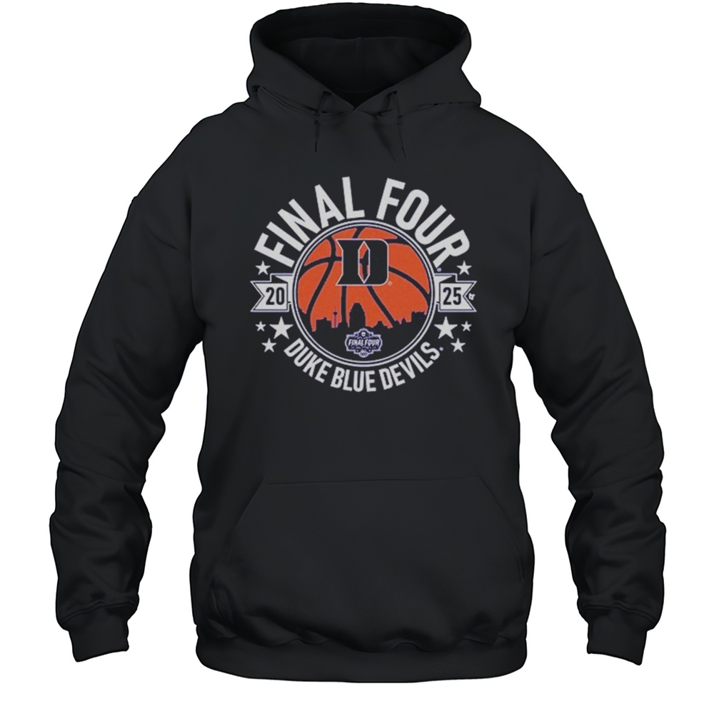 Duke Blue Devils 2025 Final Four T-shirt Unisex Hoodie