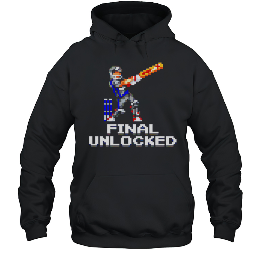 Final Unlocked Baseball Video Games Shirt Unisex Hoodie