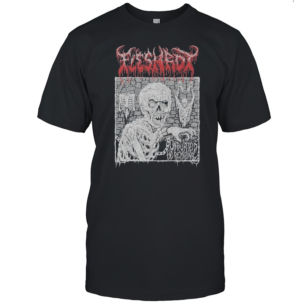 Fleshrot Unburied He Remains T-shirt